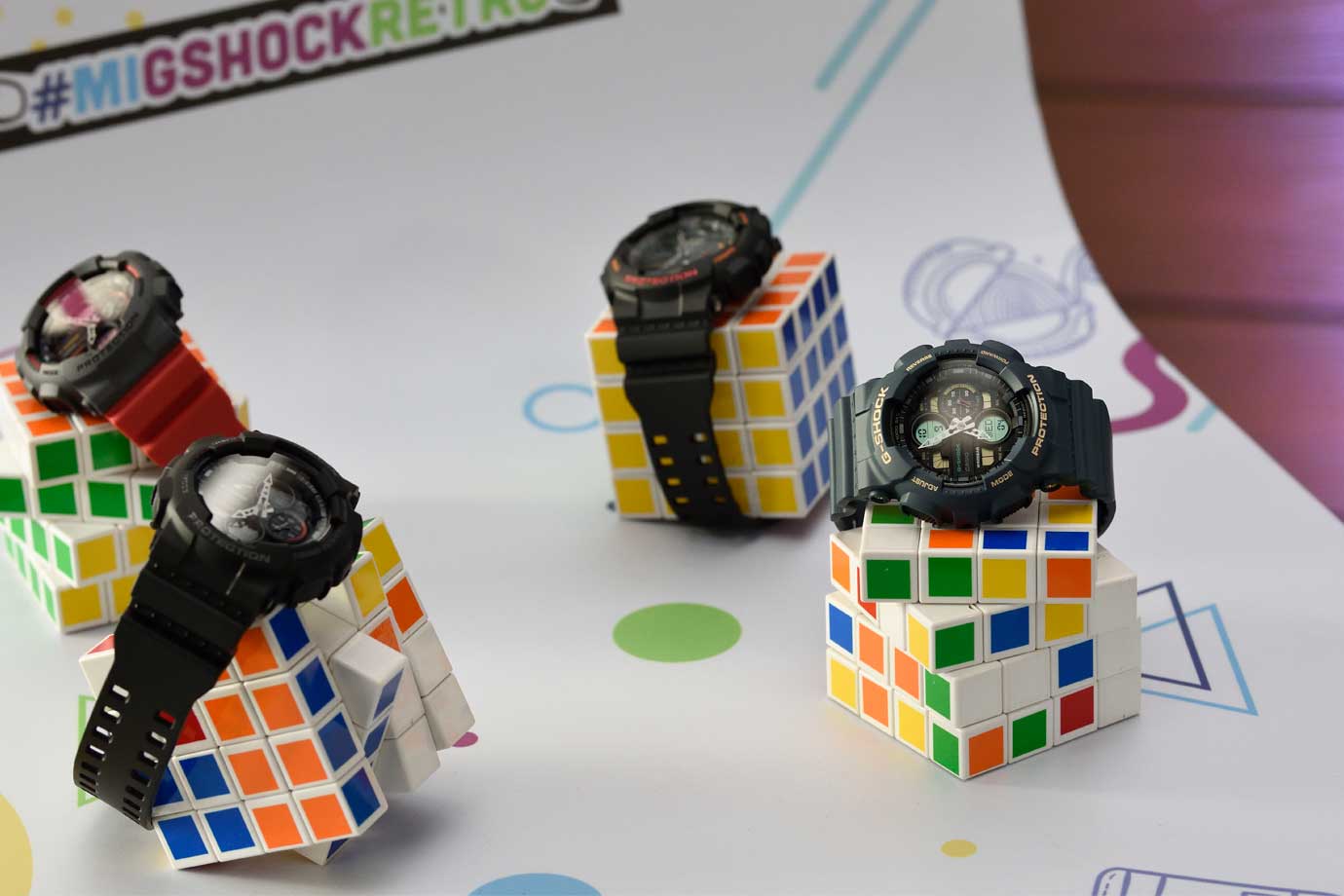 G-SHOCK viajó en el tiempo para presentar su nuevo modelo GA-140