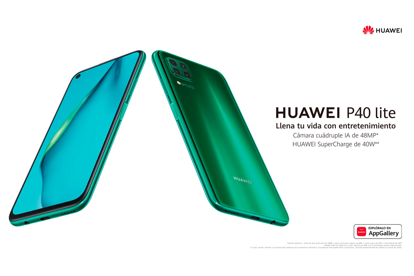 Huawei P40 Lite el smartphone más económico de la Serie P40