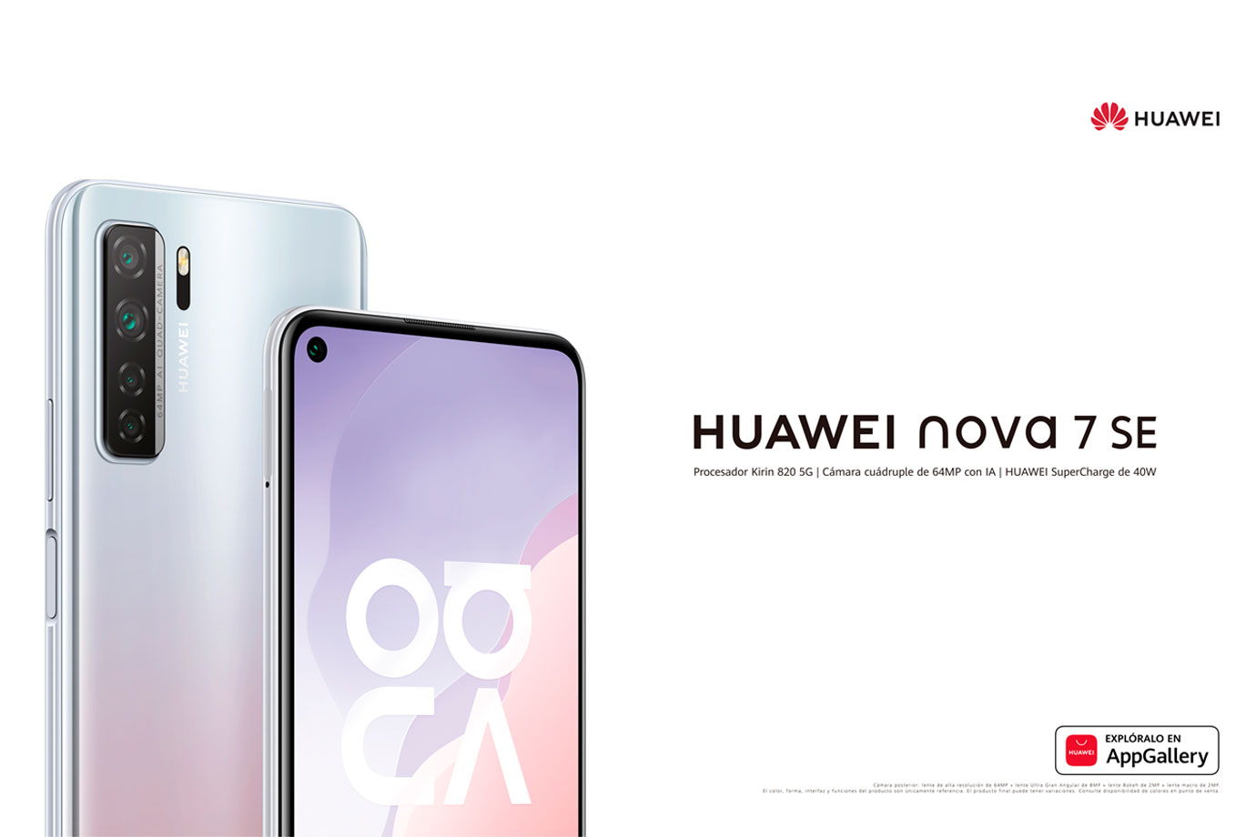 Llegó a Chile el Huawei Nova 7 SE: gran pantalla, 4 cámaras principales y un poderoso procesador con IA