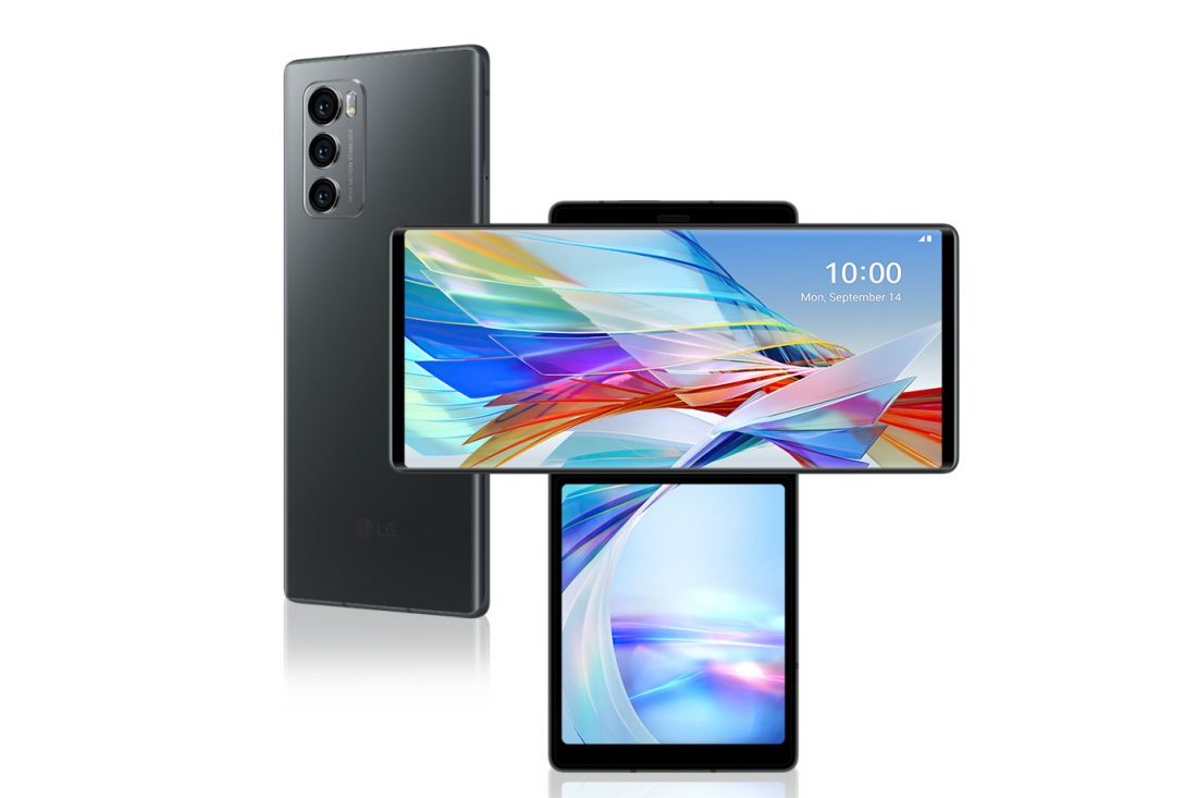 LG presenta "WING", su nuevo Smartphone con doble pantalla plegable