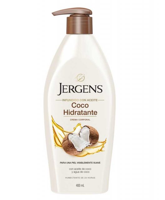 Nutre tu piel reseca con la loción Jergens Coco Hidratante