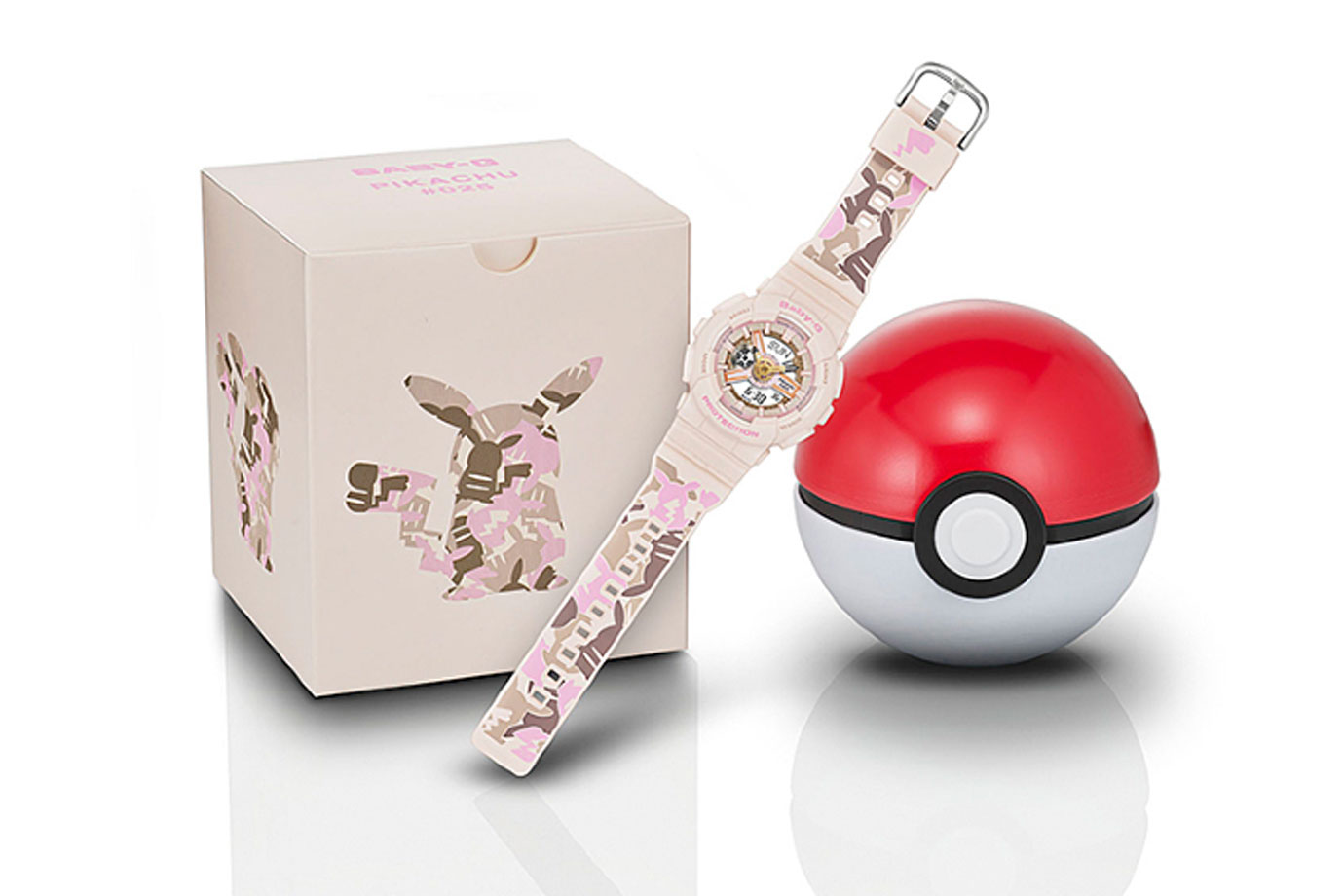 Casio x The Pokémon Company presente en Chile el modelo BABY-G