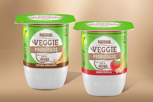 Nestlé presenta su nueva alternativa vegetal al yoghurt: Nestlé Veggie Probióticos