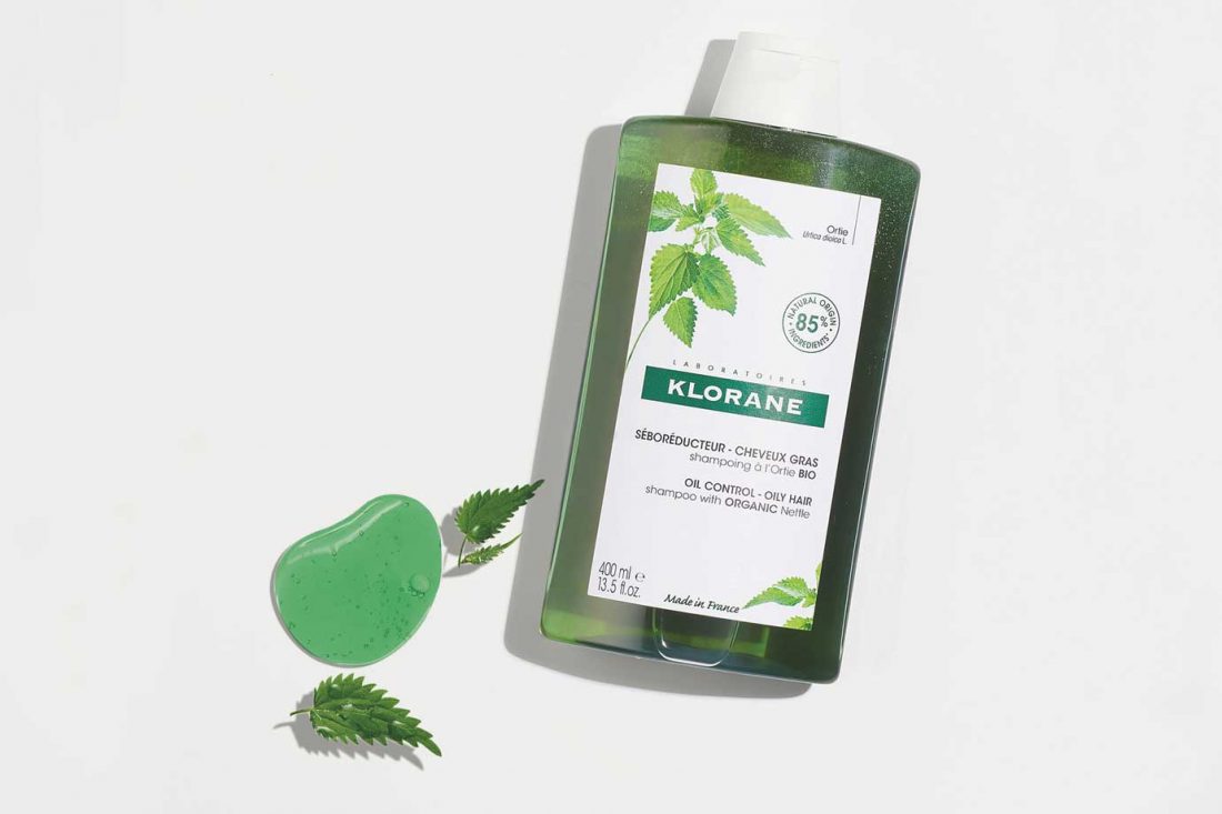 Klorane presenta shampoo orgánico a la ortiga para cabellos grasos