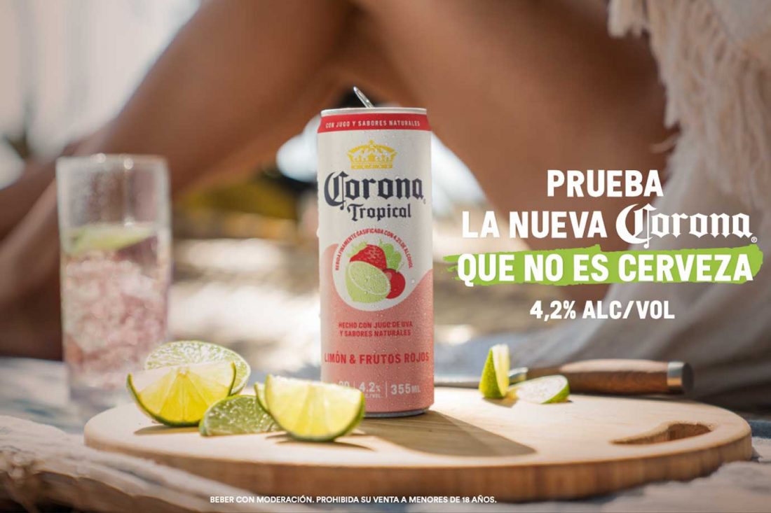 Sabor traído del paraíso: Cerveza Corona presenta su primera bebida con alcohol que no es cerveza